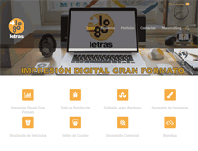Tablet Screenshot of logoletras.com